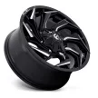 Alloy Wheel 20x10 ET-18 6x135/6x139,7 D753 Reaction Gloss Black Milled Fuel