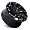   Alloy Wheel 20x9 ET20 5x114.3/5x127 D753 Reaction Gloss Black Milled Fuel