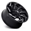 Alloy Wheel 20x9 ET20 6x135/6x139,7 D753 Reaction Gloss Black Milled Fuel