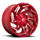 Alloy Wheel 18x9 ET1 8x170 D754 Reaction Candy RED Milled Fuel
