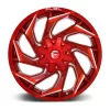   Alloy Wheel 20x10 ET-18 6x135/6x139,7 D754 Reaction Candy RED Milled Fuel