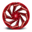 Alloy Wheel 22x10 ET-18 6x135/6x139,7 D754 Reaction Candy RED Milled Fuel