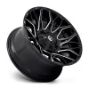   Alloy Wheel 20x10 ET-18 6x135/6x139.7 D769 Twitch Glossy Black Milled Fuel
