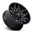 Alloy Wheel 20x10 ET-18 6x135/6x139.7 D769 Twitch Glossy Black Milled Fuel