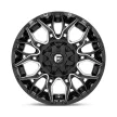 Alloy Wheel 20x9 ET1 6x135/6x139,7 D769 Twitch Glossy Black Milled Fuel