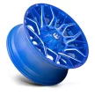 Alloy Wheel 20x10 ET-18 8x165.1 D770 Twitch Anodized Blue Milled Fuel