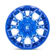 Alloy Wheel 20x10 ET-18 8x165.1 D770 Twitch Anodized Blue Milled Fuel
