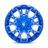   Alloy Wheel 22x10 ET-18 6x135/6x139.7 D770 Twitch Anodized Blue Milled Fuel