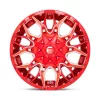   Alloy Wheel 20x9 ET1 6x135/6x139,7 D771 Twitch Candy RED Milled Fuel