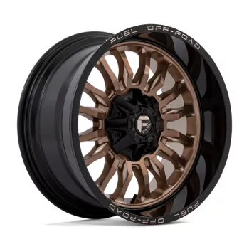   Alloy Wheel 20x10 ET-18 6x135/6x139.7 D797 ARC Platinum Bronze W/ Black LIP Fuel