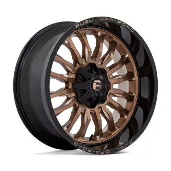   Alloy Wheel 22x10 ET-18 6x135/6x139.7 D797 ARC Platinum Bronze W/ Black LIP Fuel