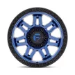 Alloy Wheel 17x9 ET-12 5x127 D813 Syndicate Dark Blue W/ Black Ring Fuel