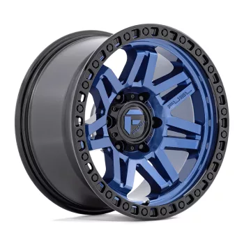   Alloy Wheel 17x9 ET1 6x139,7 D813 Syndicate Dark Blue W/ Black Ring Fuel