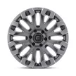 Alloy Wheel 20x9 ET1 5x139.7 D830 Quake Platinum Fuel