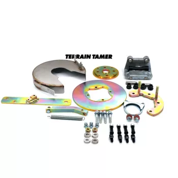   Terrain Tamer Kézifék átalakító készlet (Handbrake Conversion Kit Hzj78/79 Fj75 Hj75 1/85−) Toyota Landcruiser HZJ 78 69 FJ HJ 75 1985->