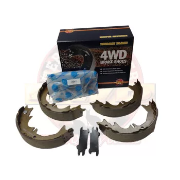   Terrain Tamer Kézifékpofa és alkatrész készlet (Handbrake Shoe & Parts Kit) Toyota Landcruiser FJ 80 FZJ 70 75 HDJ HZJ 78 79 80 HZJ 70 73 75 LJ 70 73 VDJ 76 78 79 KZJ 73 KZJ RZJ VZJ 90 95 1990->