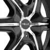 Alloy Wheel 22x9 ET10 6x120/6x139,7 HE891 Gloss Black Helo