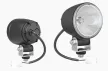 Additional halogen reflector marked E