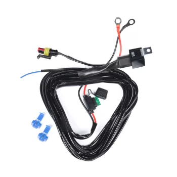 Wiring harness with relay Purelux AMP 2-pin Superseal, 12V