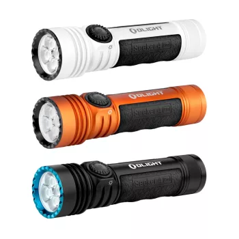   Flashlight Olight Seeker 4 Pro - 4600 lm / 133 mm / Rechargeable