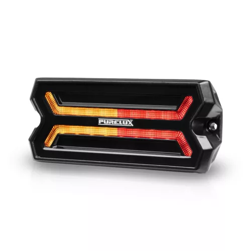 Brake light / Marker light / Turn signal PURELUX Panther Core-R - 12/24V / 24W / 105 mm