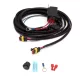 Relay cable set 12V Lazer lights, with Position light (Superseal TE connector)