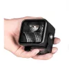   Work light Purelux Terrain Black Square Flood - 7 cm / 20W / Wide
