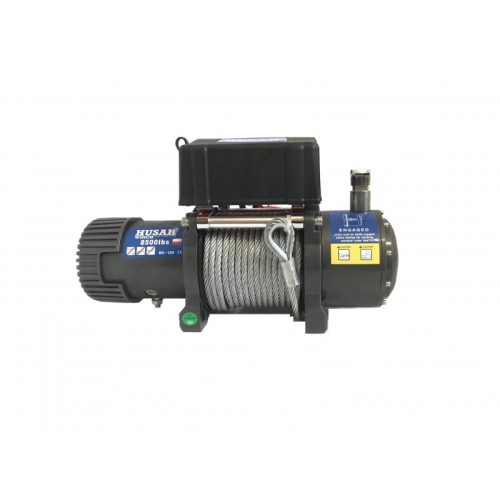 HusarWinch electric winch 8500 lbs (3856 kg) with steel cable