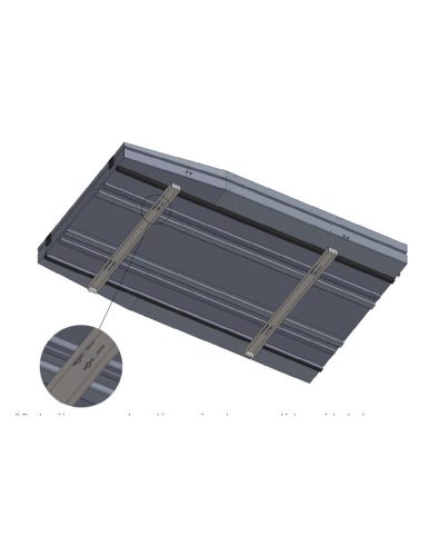 IOD Performance Roof Tent Mounting Kit for IOD Roof Rack Nissan Patrol Y60/61