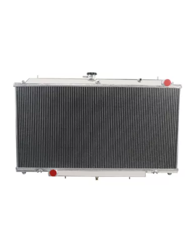 Aluminium water cooler 3 row with raised water space Nissan Patrol Y61 1998-> 2,8 3,0 4,2