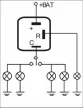 MFL 3 flasher unit relay, no fused lamp warning