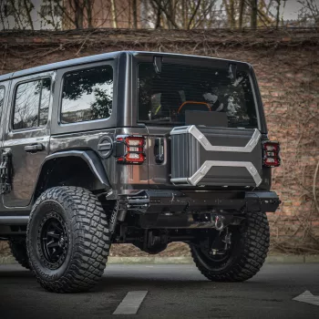   Jusn Design Jeep Wrangler JL / JK Tailgate Storage Box / Organizer – 60 L