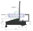 Kalgum Universal rubber fender flares 3,5 cm K35