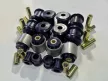 Kalgum polyurethane bushing set with metal casing for the front control arm bushings for Suzuki Jimny Suzuki SJ80 1998 - 2018 (coil-spring Samurai)