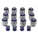 Kalgum polyurethane metal-cased silent block set for Suzuki Jimny (coil-sprung Samurai)