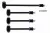 Kalgum stabilizer rod set Nissan Patrol Y61 original size