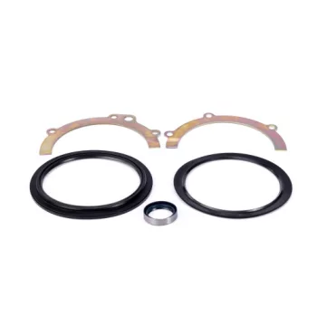   KALGUM Steering Ball Joint Seal with Retaining Plates, Front Axle Shaft Seal for Nissan Patrol Y61 (right side)