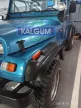 Kalgum universal rubber fender flare extension 7 cm K70N for side installation.