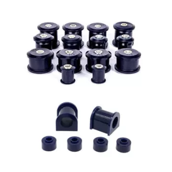   Kalgum complete front/rear polyurethane silent block set with sway bar bushings for Suzuki Grand Vitara (1998-2005)
