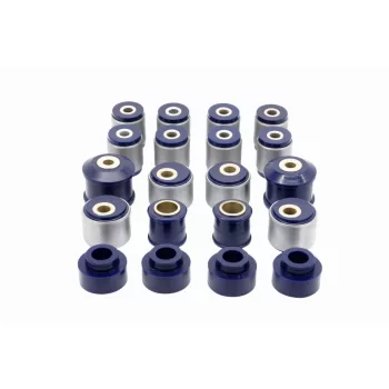  Kalgum polyurethane bushing kit with front correctional metal-housed and rear metal-housed bushings for Nissan Patrol Y61 3.0