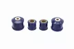 Kalgum polyurethane bushing kit with front correctional metal-housed and rear metal-housed bushings for Nissan Patrol Y61 3.0