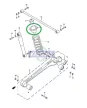 Kalgum rear spring spacer for Suzuki Jimny, Vitara, Grand Vitara