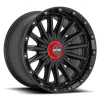   Alloy Wheel 17x9 ET0 5x127/5x139.7 KM102 Signal Satin Black KMC
