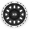   Alloy Wheel 17x9 ET-38 5x127 KM229 Satin Black Machined Beadlock KMC