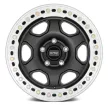 Alloy Wheel 17x9 ET-38 5x127 KM233 Hex Satin Black Beadlock KMC