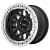 Alloy Wheel 17x9 ET-38 5x127 KM235 Satin Black Beadlock KMC