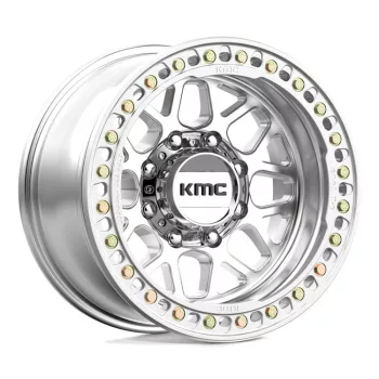   Alloy Wheel 17x9 ET-38 8x165.1 KM235 Grenade Crawl Beadlock Machined KMC
