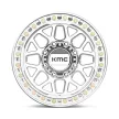 Alloy Wheel 17x9 ET-38 8x165.1 KM235 Grenade Crawl Beadlock Machined KMC
