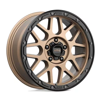   Alloy Wheel 18x8.5 ET35 5x127 KM535 Grenade Off-road Matte Bronze W/ Matte Black LIP KMC