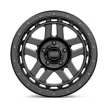 Alloy Wheel 18x8.5 ET18 5x127 KM540 Recon Satin Black KMC